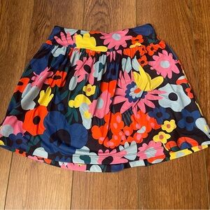 Hanna Andersson floral athletic skort size 10
